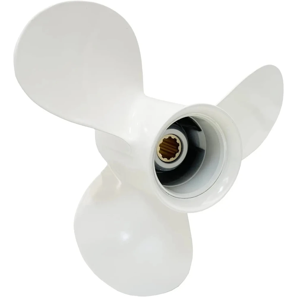 

Boat Propeller 9 7/8x10 1/2 F ForYamaha Outboard Motor 20HP 25HP 30HP 3" Gearcase 664-45945-00-EL 9.875x10.5