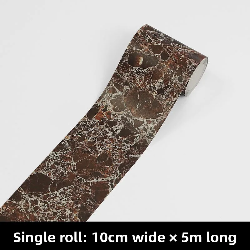5 Meters PVC Baseboard Guard Waterproof Peel Stick for High-Contact Zones Doors Corners