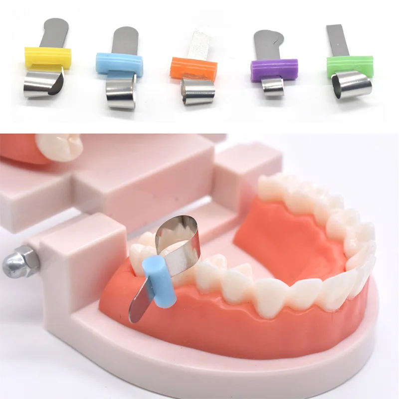 

50PCS Rhodontic forming piece Segmented stainless steel positioning forming piece, dental forming piece