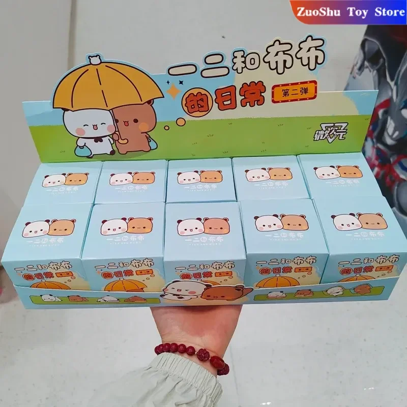 

Original Panda Bubu And Yier Daily Life Series Blind Box 2.0 Cute Cartoon Doll Random Gift Collectible Action Figure Toy V2