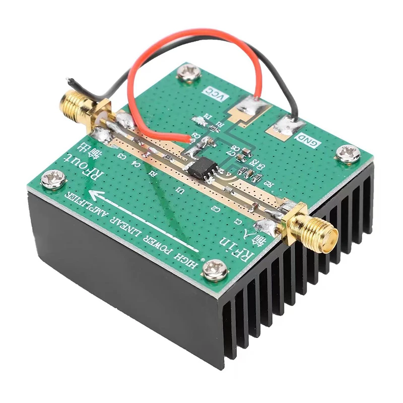 RF2126 RF amplifier board 2.4GHz 1W WIFI Bluetooth amplifier picture transmission amplifier with heat dissipation RF module