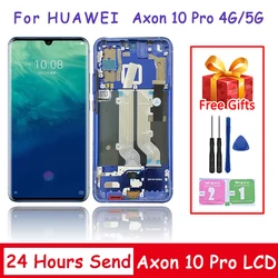 AMOLED 디스플레이 교체품, 10 포인트 스크린 디지타이저 어셈블리, ZTE Axon 10 Pro 4G 5G LCD 디스플레이, A10P3251 A10P3351 A2020, 6.47 인치
