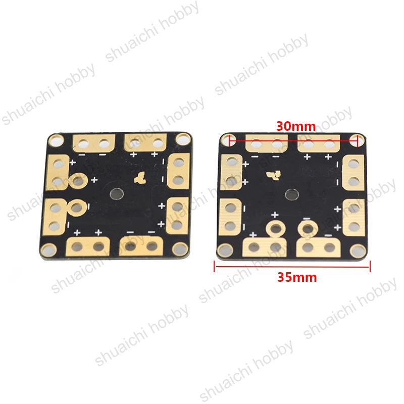 RC Four-axis Aircraft ESC Power Distribution Board Mini Terminal Board 14AWG 18AWG Silicone Wire Connector Cable for UAV Drone