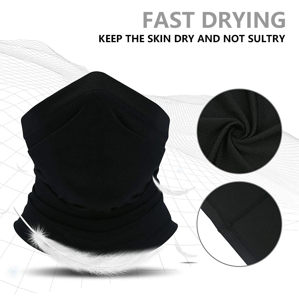 Police Kids Fancy Dress Top Costume Up Outfit Idea Black Bandana Balaclava Scarf Neck Gaiter Mouth Cover