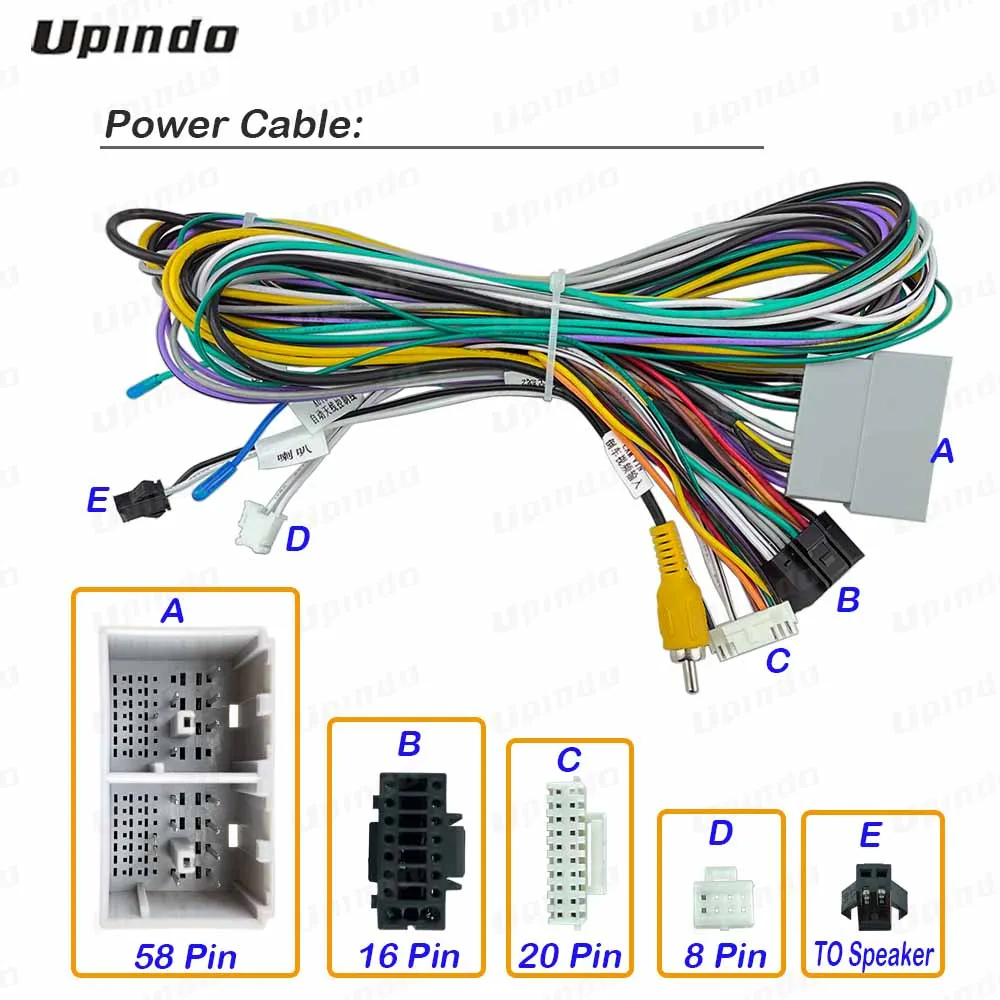 Autoradio-Kabel mit CANBus-Box für Buick Verano Chevrolet Malibu XL Android-Headunit Stromkabeladapter Installation