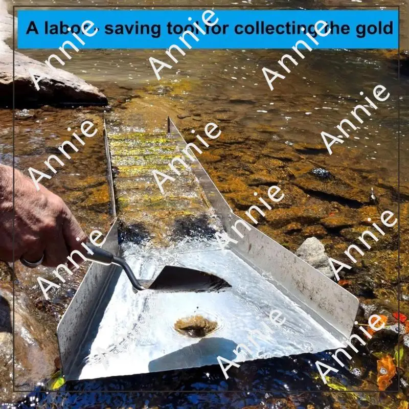 WXTC All Inclusive Gold Mining Aluminum Sluice Box and Essential Prospecting Gear
