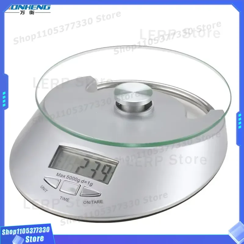 Mini Digital Kitchen Scale Electronic Food Weighing Tool Multifunctional Portable Cooking Baking Measurement Device for Home