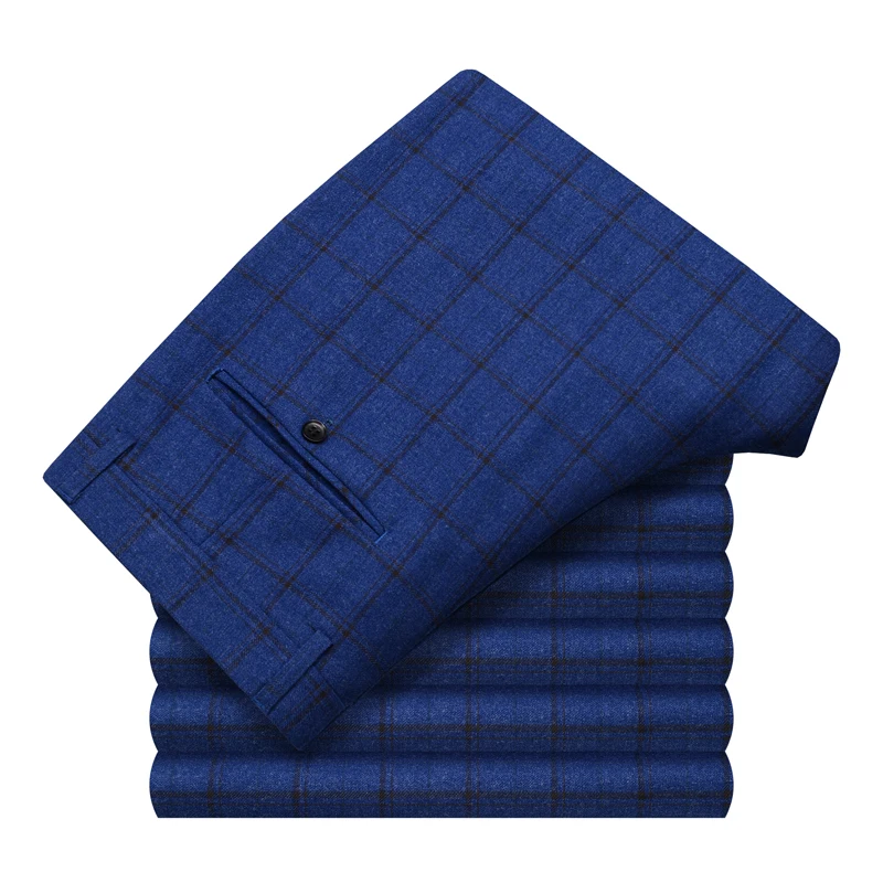 

Men's Slim-Fit Suit Pants for Business Casual Work and Commute