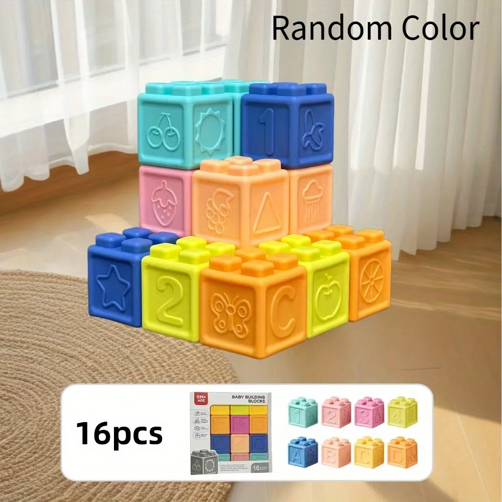 Stacking and sorting building block toys for infants and young children,  Engaging Patterns, Sorting Cubes, Skillbuilding Toys