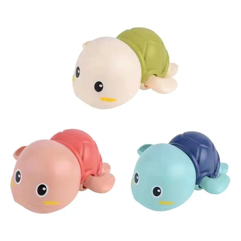 

Wind Up Turtle Water Toy Cute Bathtub Toy Floating Shower Toy for kid Water Bath Time Fun Floating Bath Animal Water Bathtub Toy