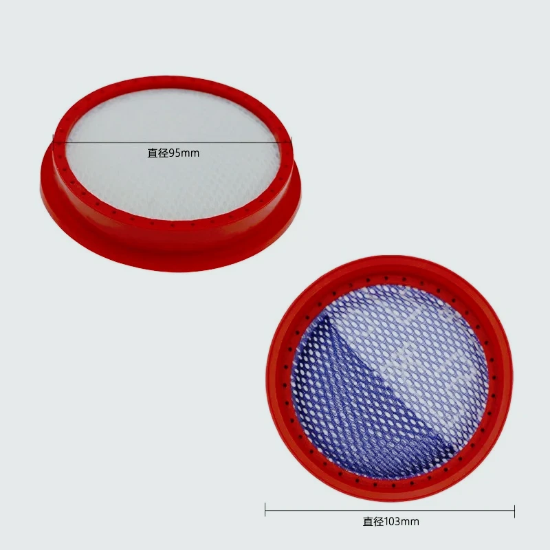 

A51U 4Pcs for Dibea D18 D008Pro Vacuum Cleaner Replacement Washable Filter Parte Filter Replacement Parts