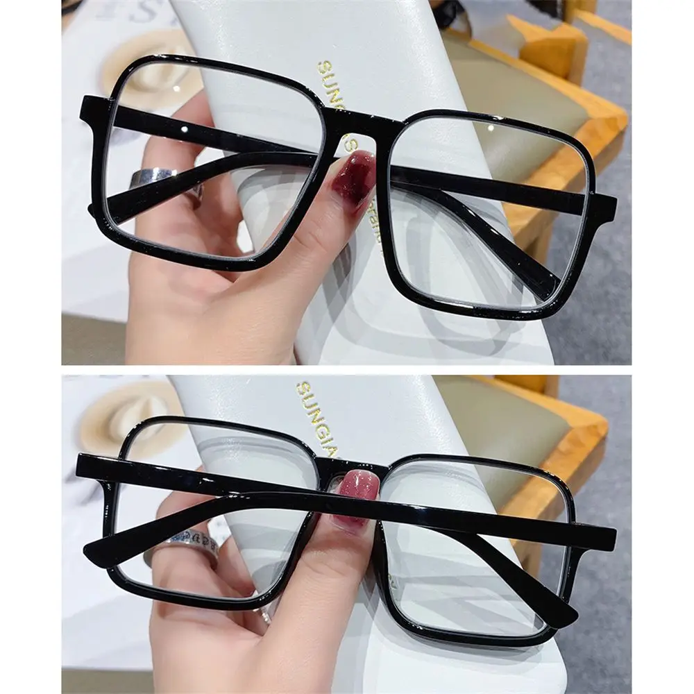 레트로 빈티지 UV400 블랙 오버사이즈 선글라스 여성용 사각 선글라스 남성용 선글라스 고글