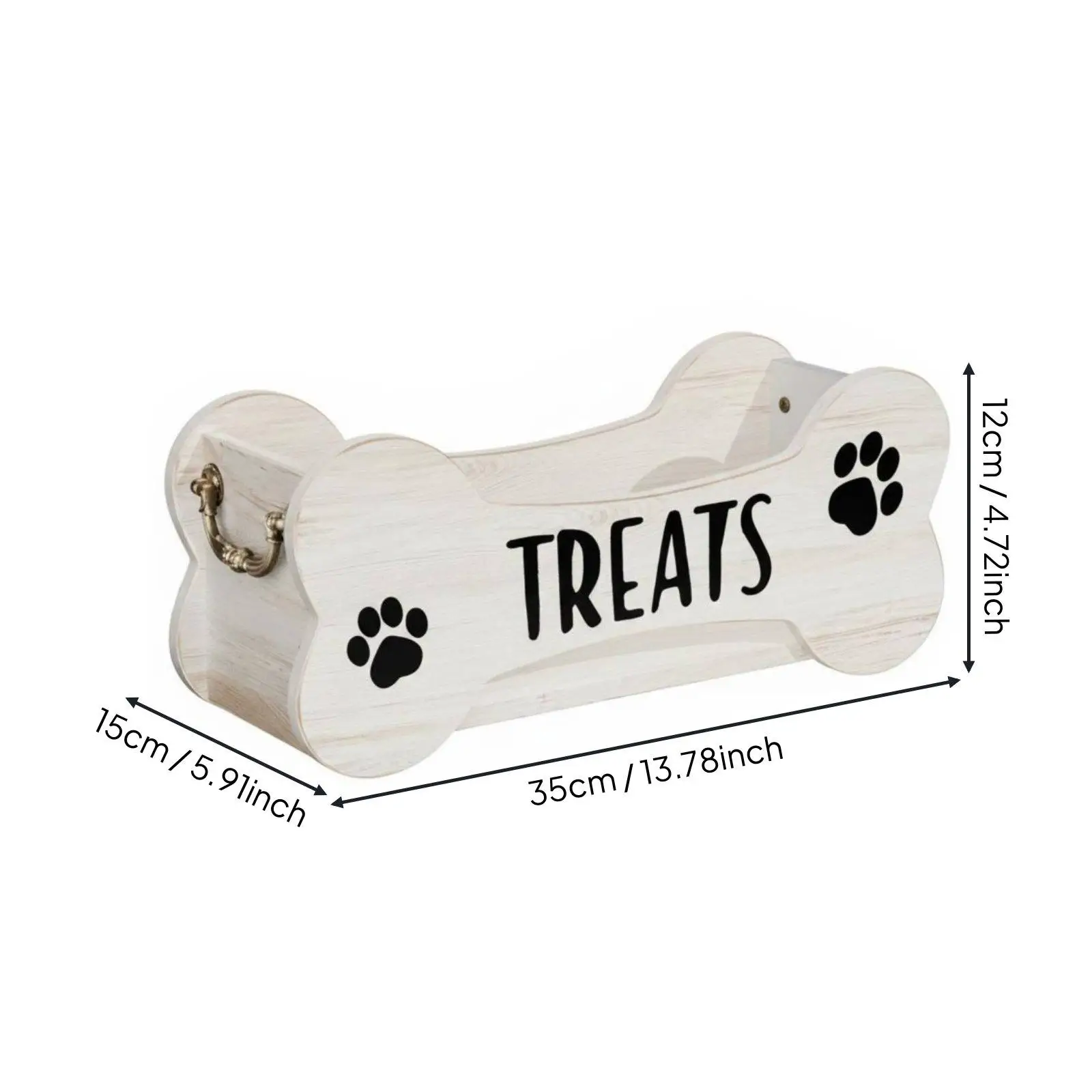 Large Capacity Pet Snack Jar with Metal Handle Airtight Treat Holder for Dog Biscuits and Dehydrated Food