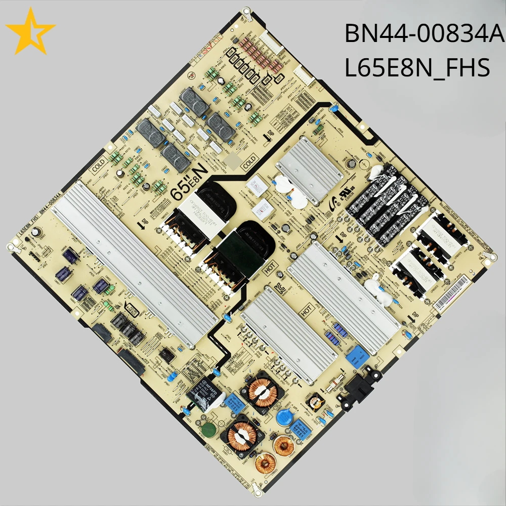 Original BN44-00834A L65E8N_FHS Power Supply Board is for UE65JS8500TXZF UN65JS8500FXZC UA65JS8000RXEG UA65JS8000KXXS TV Parts