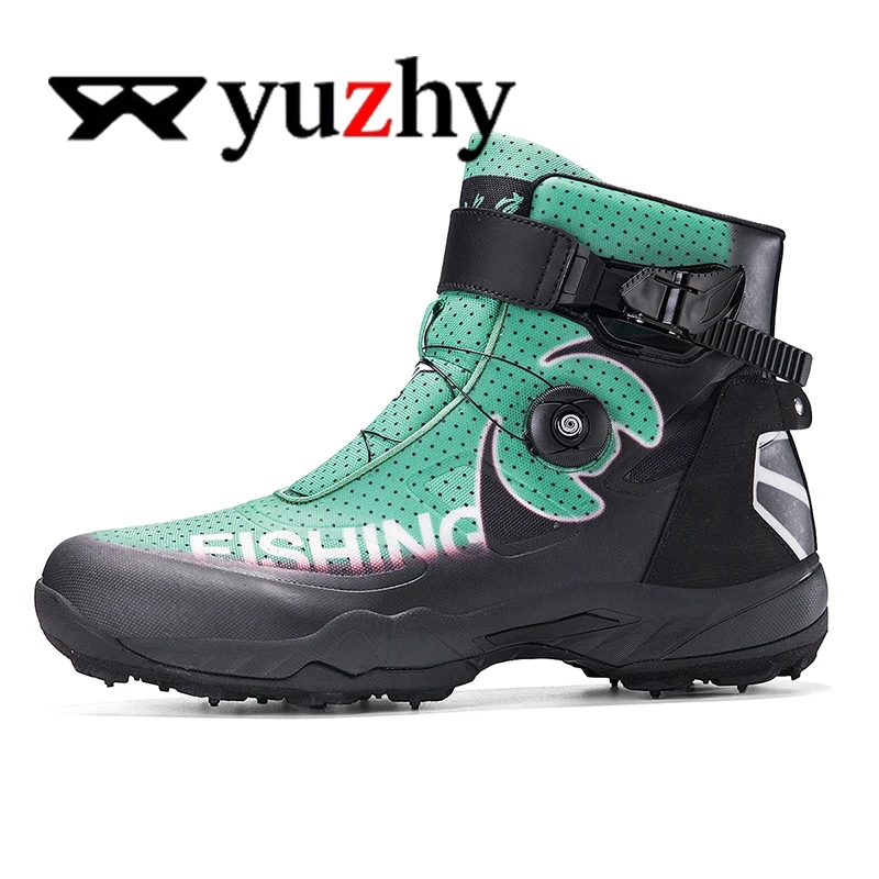 Lexsan Motorcycle Boots Men Leather Motos Breathable Anti Slip Wear-resistant Riders Boots Motorbike Racing Ankle Length Shoes