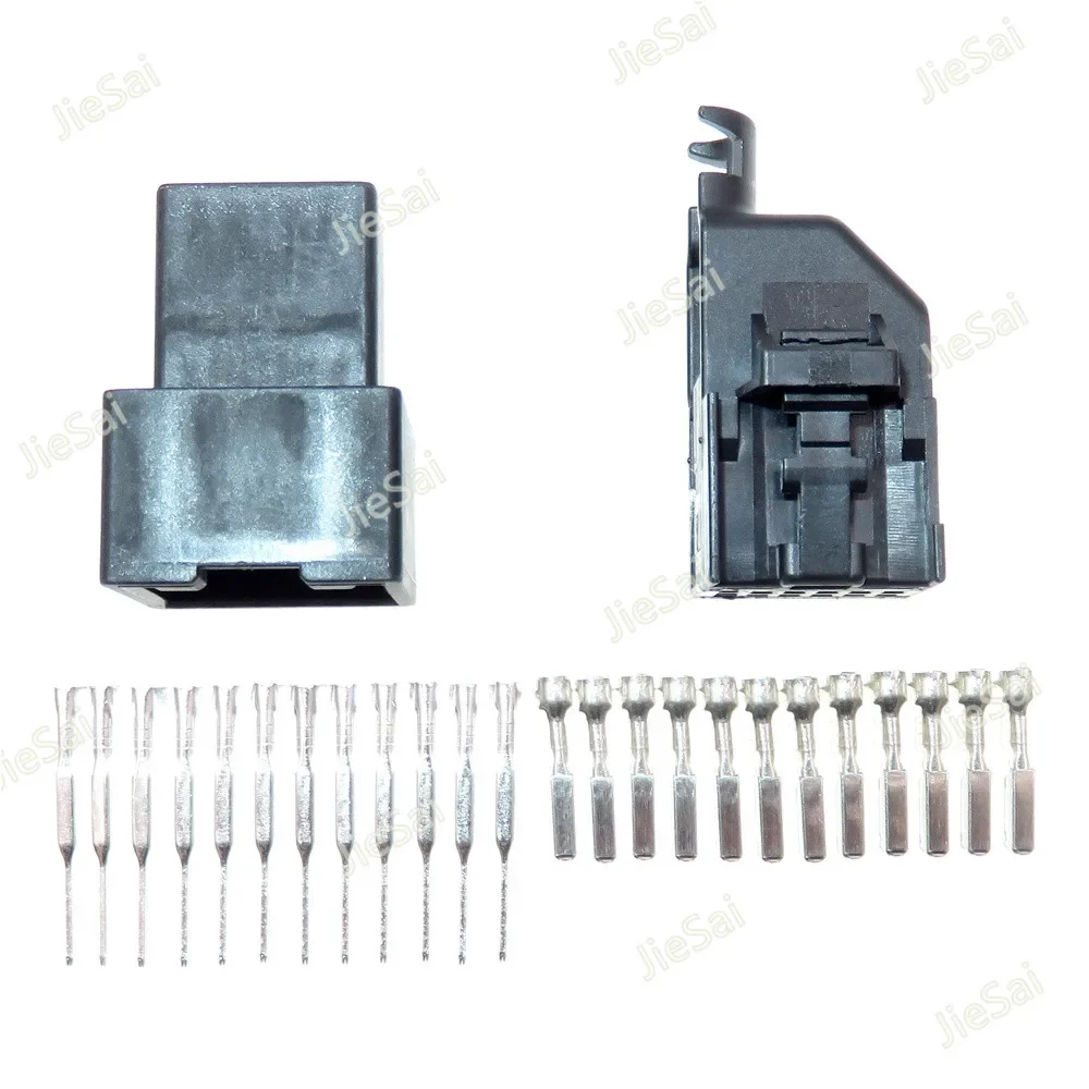 12 Pin Plastic Housing Male Female Unsealed Socket 1-1534096-1 8E0972112A 1 Series Automobile Electrical Connector