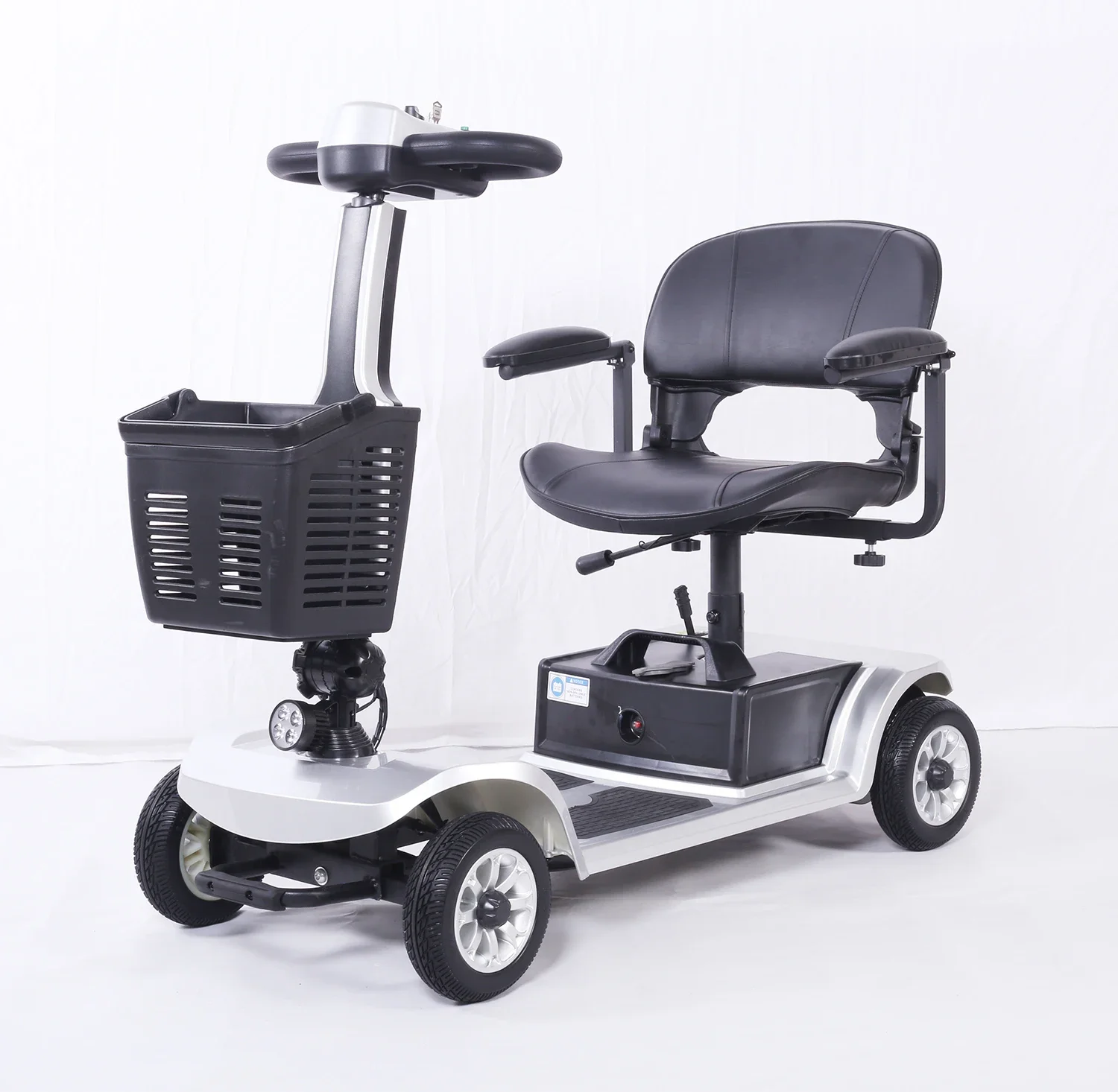 

[USA Stock] Travel 4 Wheels Elderly Electric Scooter Disabled Handicapped Folding Mobility Scooter For Seniors