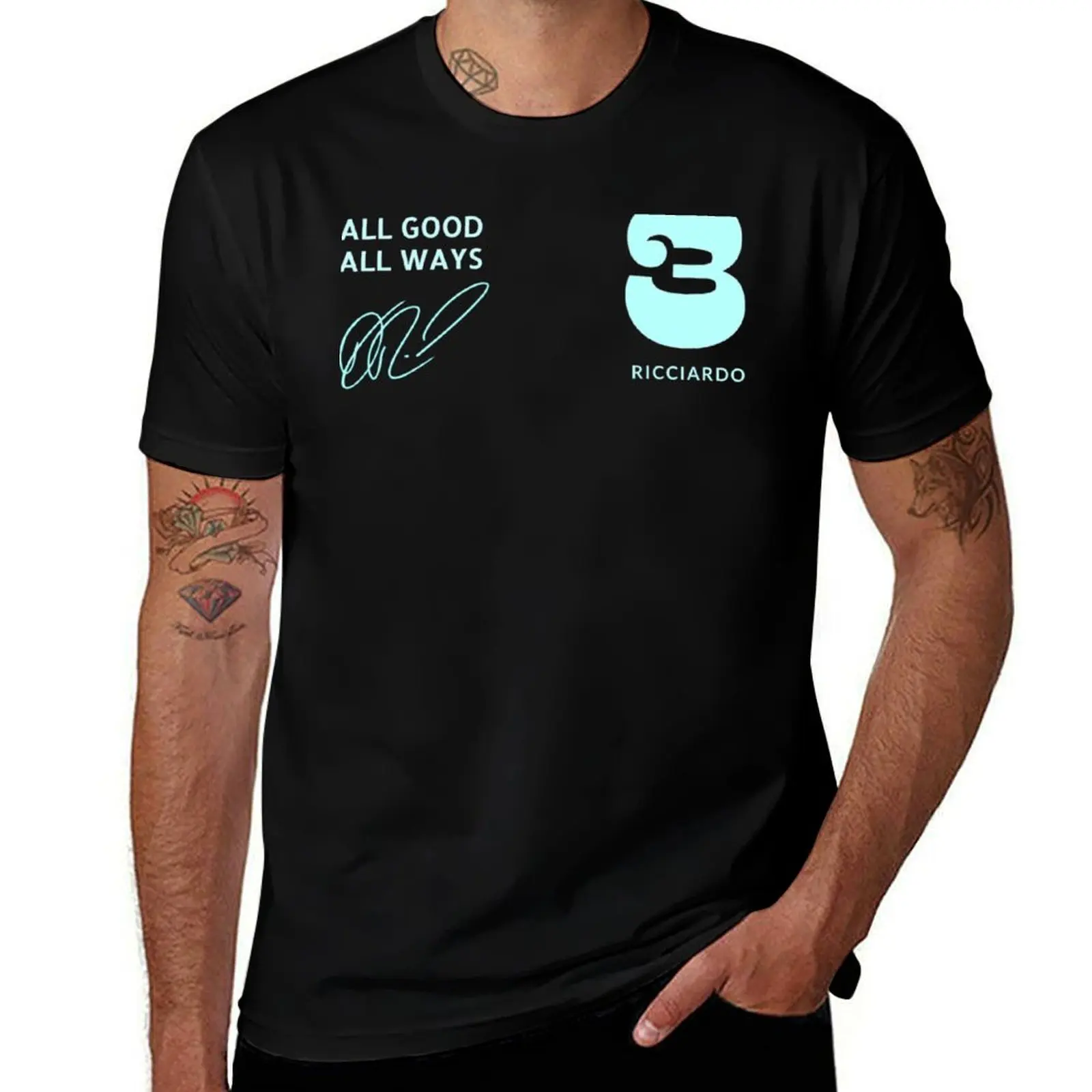 RICCIARDO 3 - ALL GOODALL WAYSClassic T-Shirt Industrial Work Tee Shirt T-Shirt