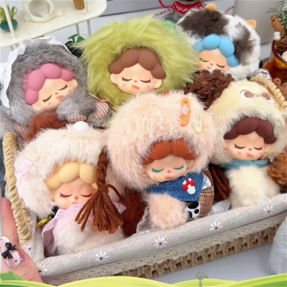 

Wendy's Ranch Series Blind Box Cute Doll Pendant Keychain Kawaii Peripherals Figure Ornament Trendy Surprise Bag Toy Girls Gift