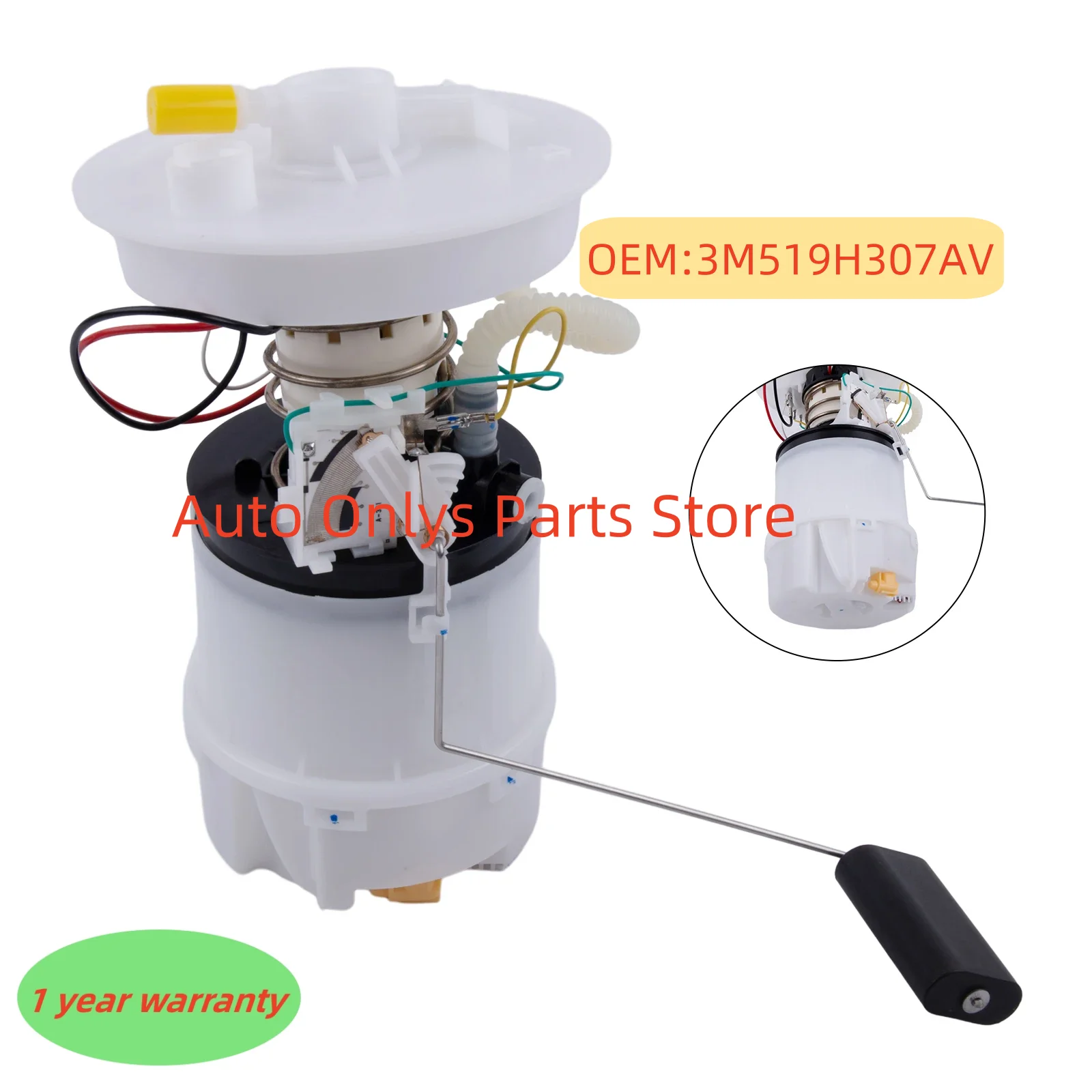 1pc New Fuel Pump Assembly 3M519H307AV For Ford Focus C-MAX 1312617 1529595 3M519H307 3M519H307AA Car Oil Pump Assembly