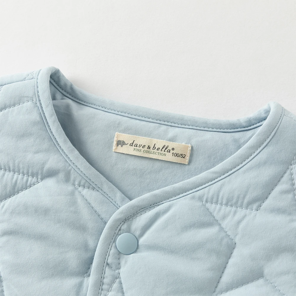 Dave Bella Children Boys Girls Tops Outerwear Autumn Winter Casual Sweet Overcoat Parkas Outdoor Warm Antibacterial DB4253476