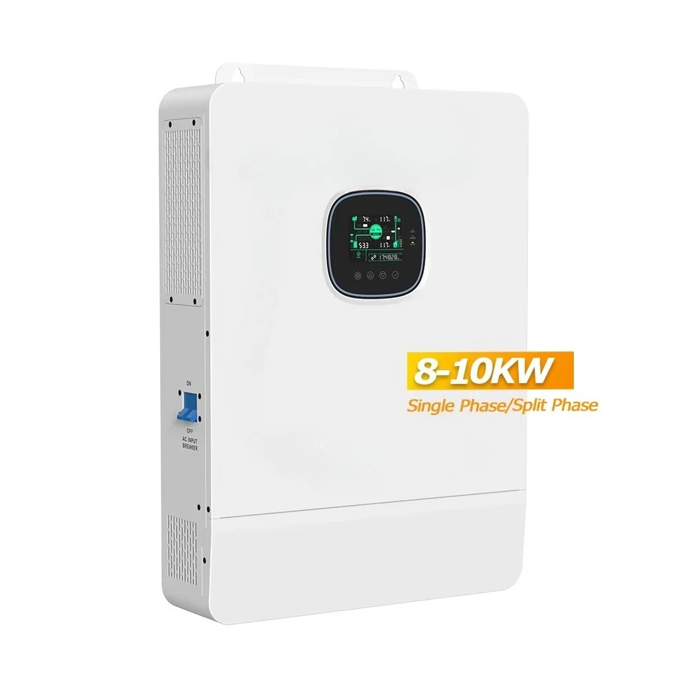 USA Split Phase Hybrid Inverter 5kw 6kw 8kw 10kw 15kw off Grid Hybrid Pure Sine Wave Solar Inverter with Lithium Batteries