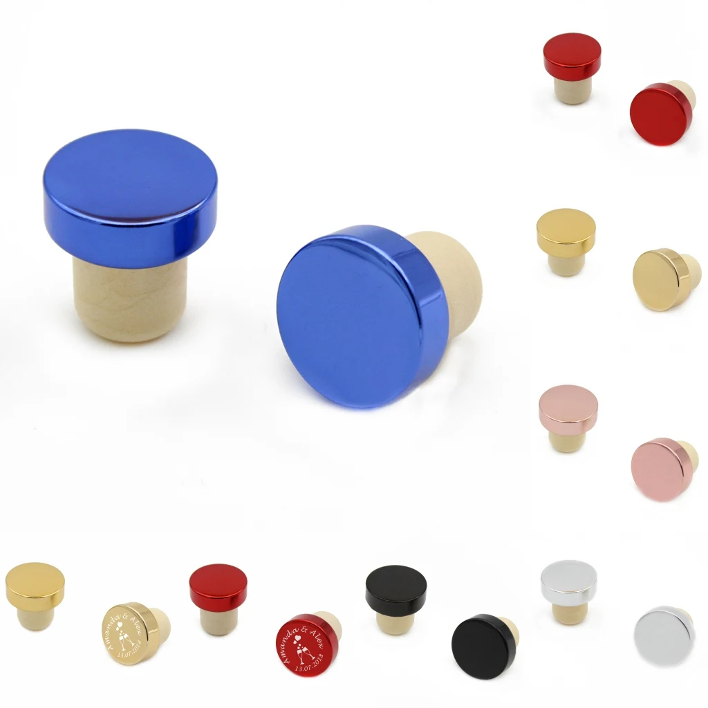 50pcs Personalized Engraved Wooden Wine Stopper Baby Shower Party Decoration Christmas Gift Wedding Favors Customize Any Design