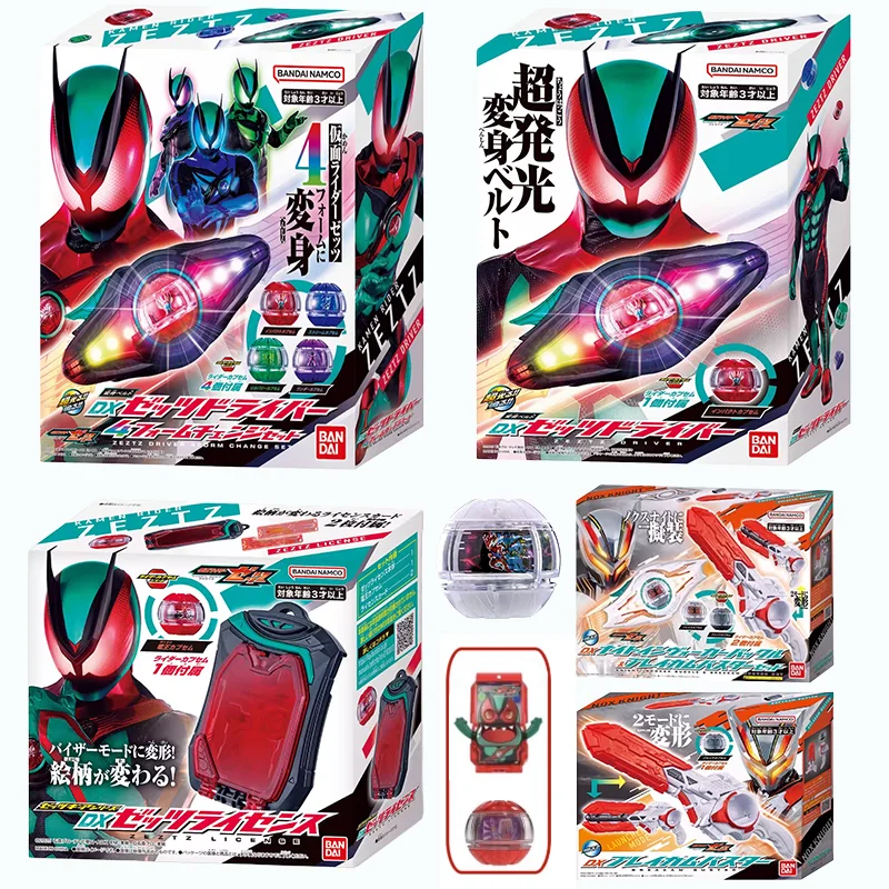 Disponibile BANDAI DX Shin Kamen Rider ZZZ (Zeztz) Cintura di trasformazione Driver Scanner Collezione di capsule da sogno Regalo per ragazzi