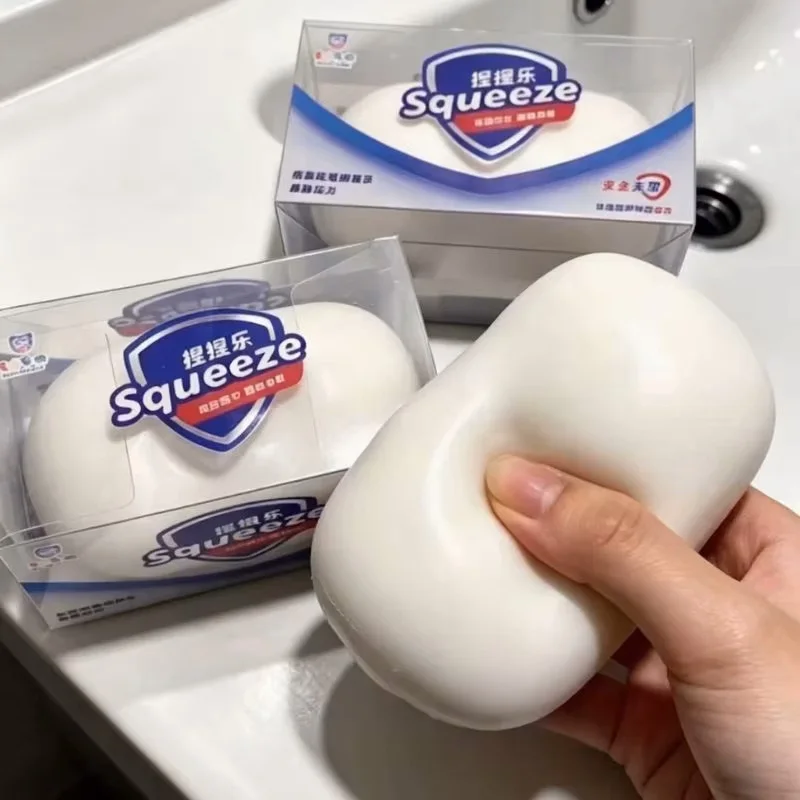 Neues beliebtes knuspriges Seifen-Squishy, langsam rückfederndes Fidget-Spielzeug, weiches simuliertes Quetschspielzeug, Angst- und Stressabbau-Geschenkspielzeug