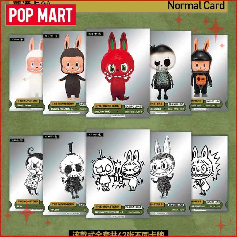Genuine POPMART HOW2WORK CTC - THE MONSTERS Series Card Collection Mysterious Blind Box