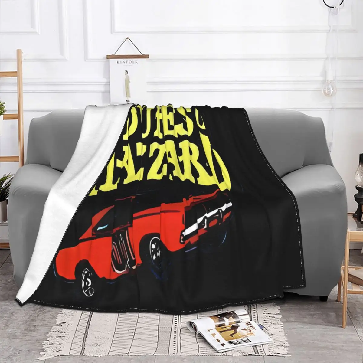 Dukes Of Hazzard General Home Knee Blanket Throw Blanket Winter Warm Blanket Throw Blanket