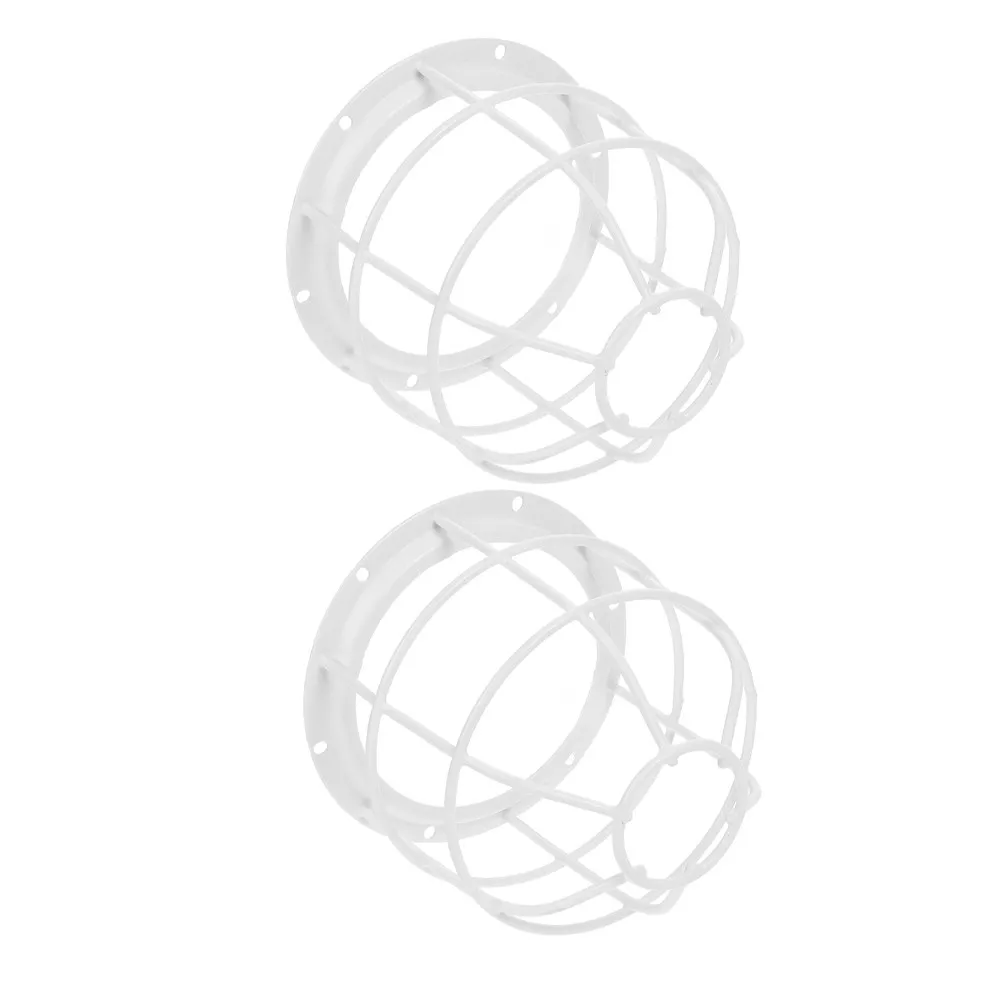 

2 шт. взрывозащищенные металлические защитные решетки для ламп, промышленные защитные проволочные каркасы для освещения в мастерских