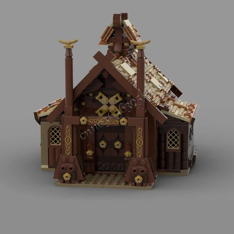 960 قطعة MOC الإبداعية منزل صغير وحدات نموذج اللبنات مجموعات التعليم لتقوم بها بنفسك تجميع الطوب لعب الأطفال هدايا عيد الميلاد #6