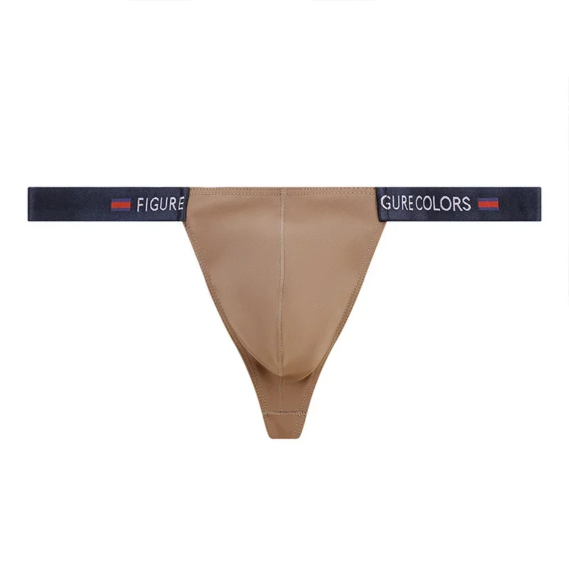 أزياء، حروف بسيطة، سراويل داخلية رفيعة للرجال منخفضة الارتفاع، سراويل داخلية من النايلون FCDJ72 #2