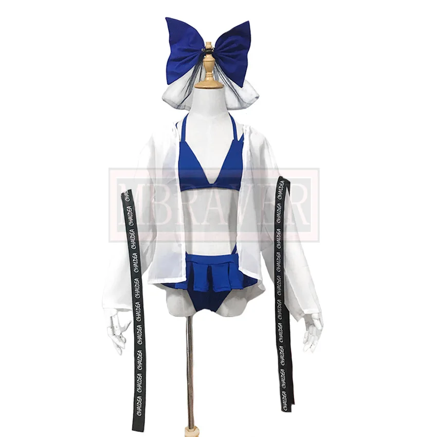 

FGO Fate Grand Order Tamamo no Mae Swimsuit Cosplay Costume Party Christmas Uniform Halloween Custom Made Any Size