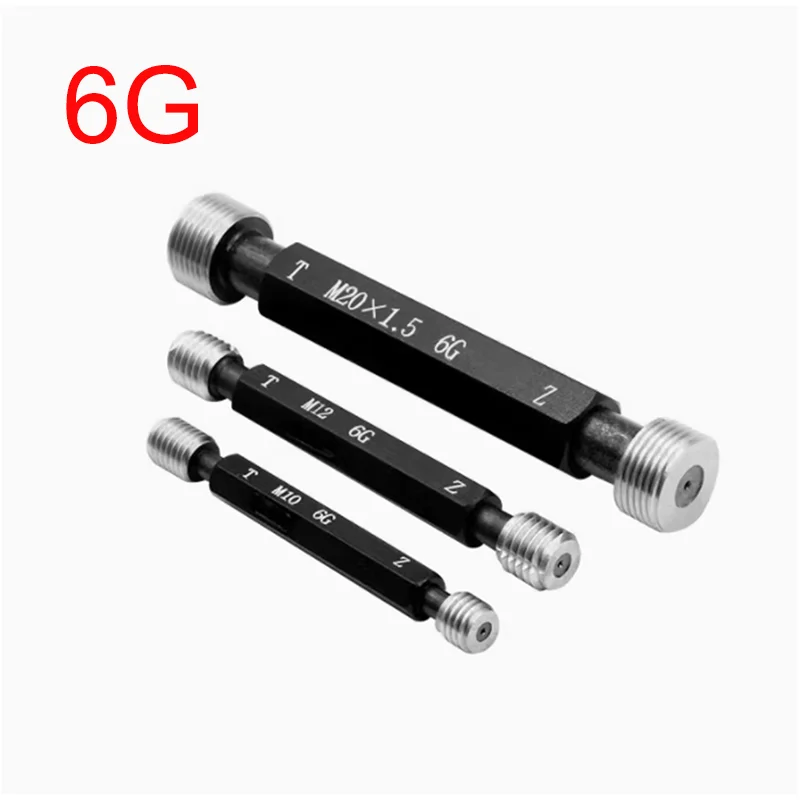 

YRFL 1 шт. Mer-cury Gaage Метрический манометр с тонкой резьбой Высокое качество 6G M4 M5 M6 M7 M8 M9 M10 M12 M20 M30 M40 Расстояние резьбы 0,5