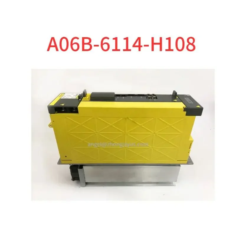 

A06B-6114-H108 Second hand Fanuc Servo Drive Amplifier Module for CNC SystemFunctional testing is fine