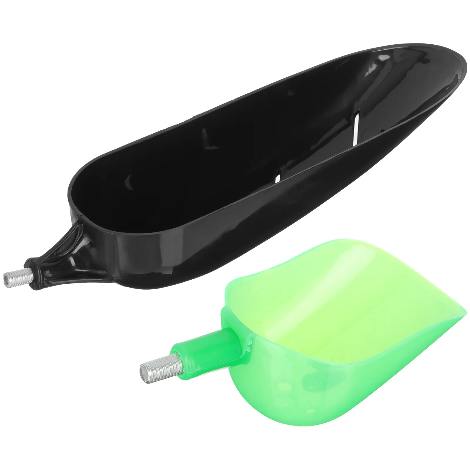 

2Pcs Fishing Bait Spoon Premium Lure Feeder Holder Portable Outdoor Fishing Gear Carp Feeder Bait Thrower Premium Lure Holder