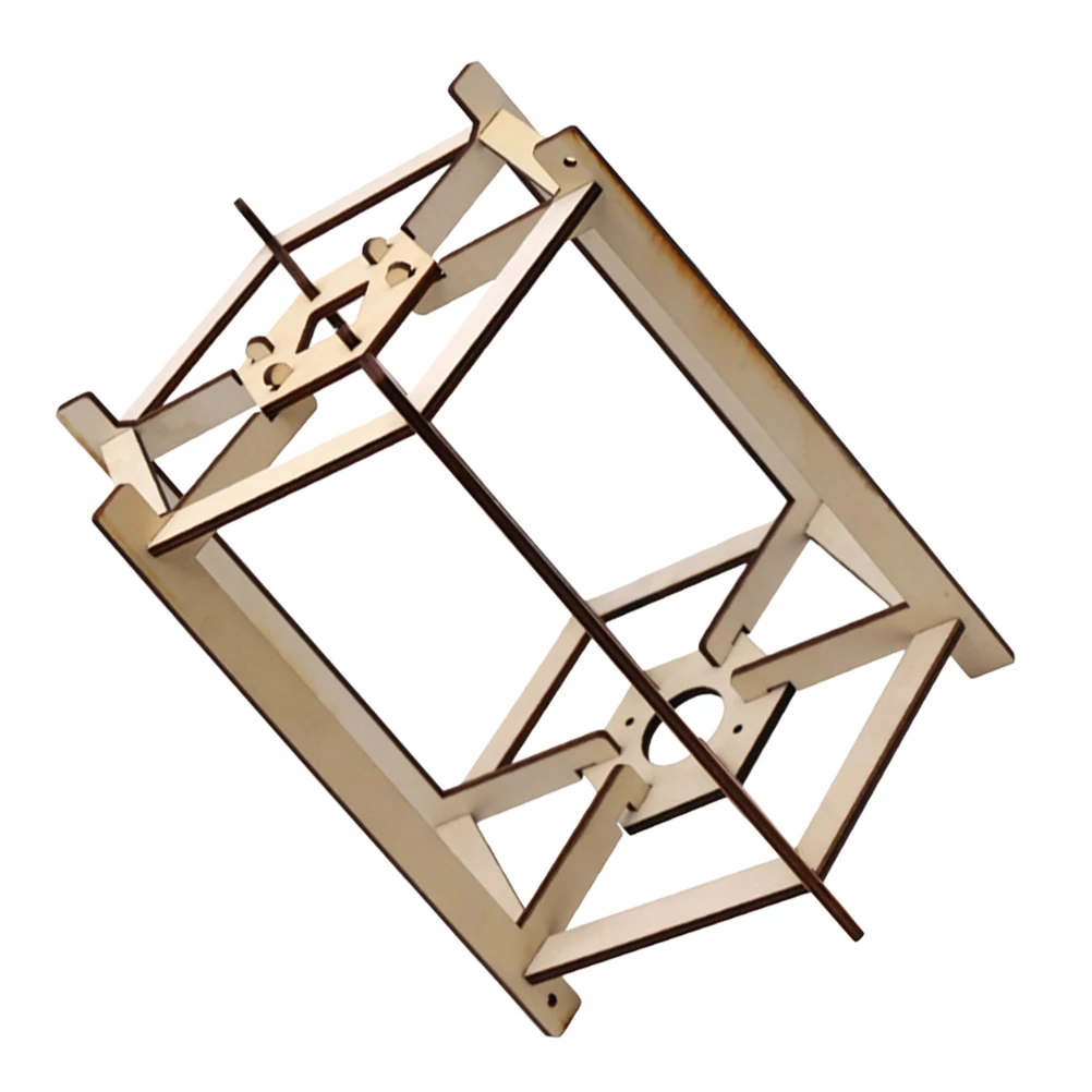 

Poplar Plywood Lantern Frame Hexagonal Table Lamp Bracket DIY Wooden Light Shade Frame For Hanging Portable Lighting