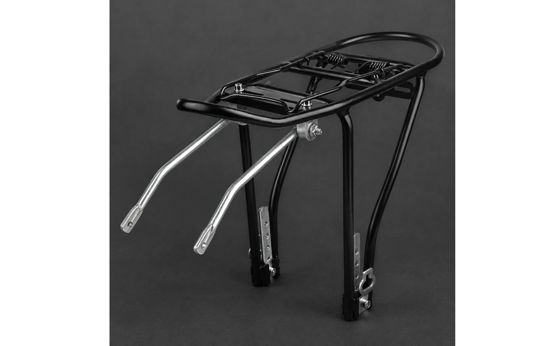 Folding Bike Rear Rack Foldable Adjustable Bike Rear Rack Sturdy for Commuting, Travel