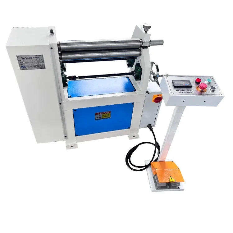 500mm Length Small 3 Roller Metal Bending Rolling Sheet Machine Price For Sale