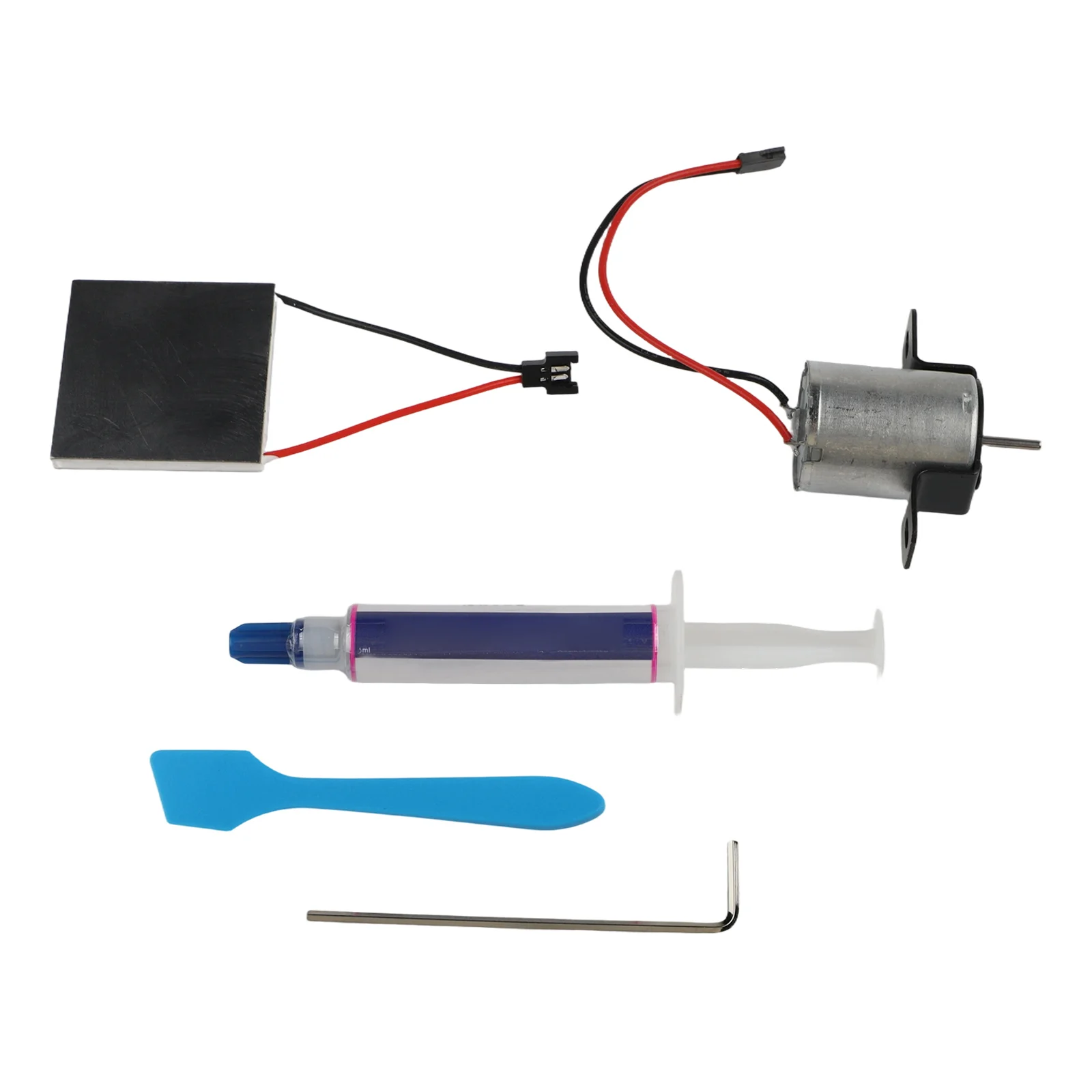 Stove Repair 200 Fireplace Fan Motor Aluminum Alloy Motor Replacement TEG Module High Efficiency Design Long Service Life