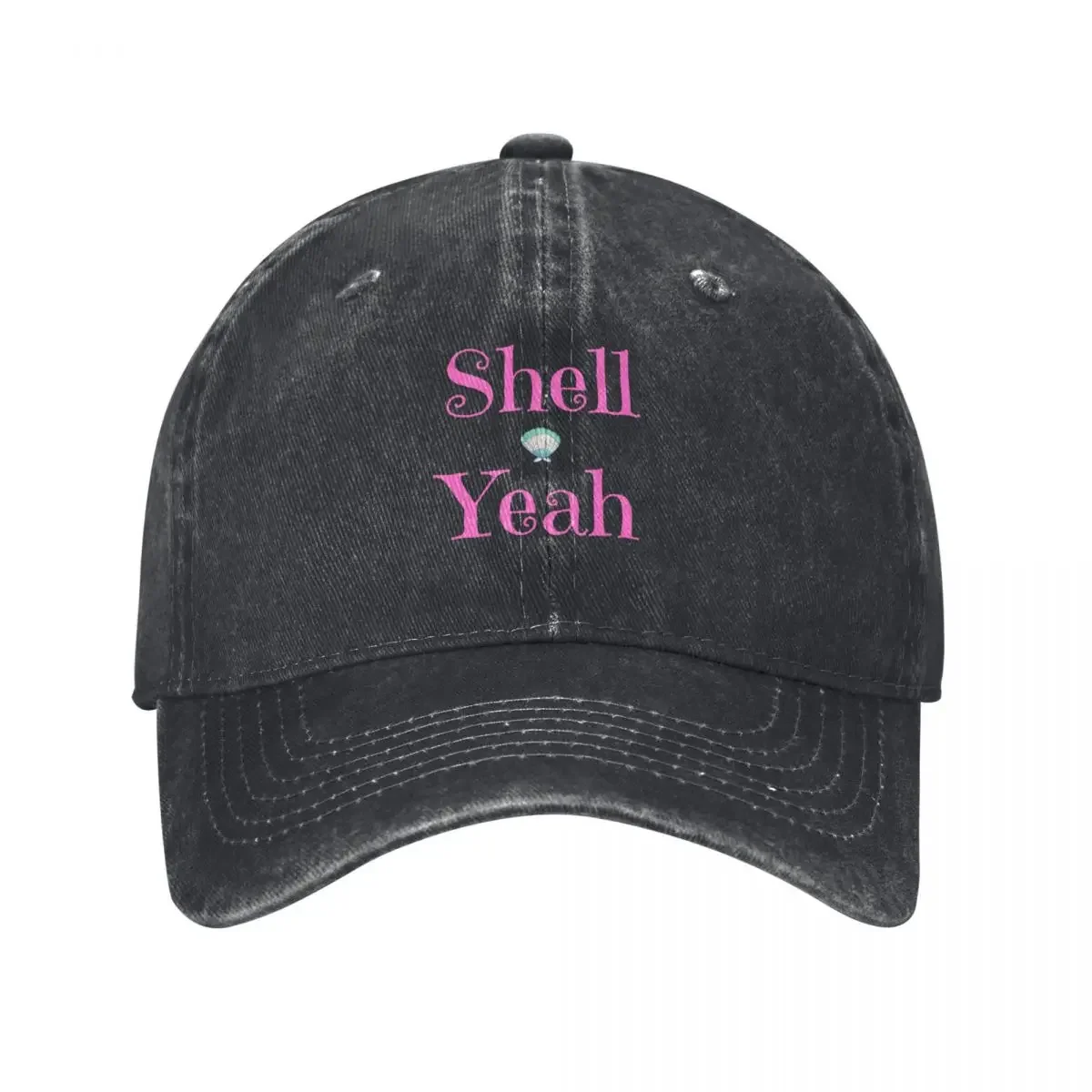 Shell yeah Baseball Cap Rave Designer Hat summer hat tea Hat Men's Hats Women's