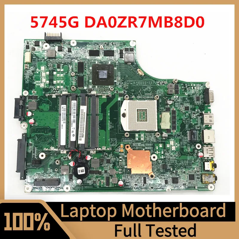 

DA0ZR7MB8D0 Mainboard For Acer Aspire 5745G Laptop Motherboard N11P-GE1-A3 HM57 DDR3 100% Full Tested Working Well