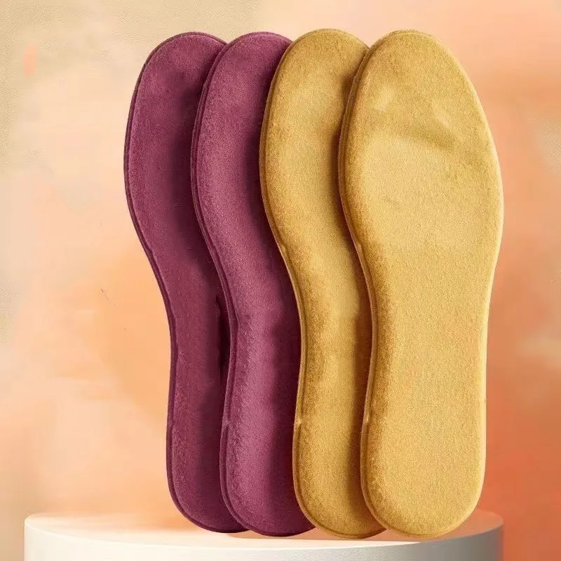 10pairs Self Heated Thermal Insoles Feet Warm Memory Foam Arch Support Insole Winter Sports Shoes Self-heating Shoe Pads 35-46