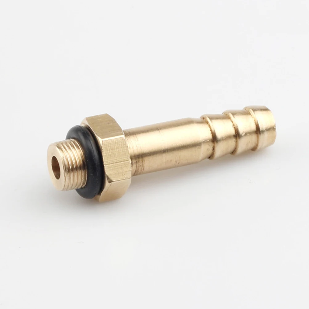 2pcs Brass Barb Tee Fittings Quick Connect Adapter 8Mm To 10Mm Rv Propane Tank Hose Converter Stove Heads Grill