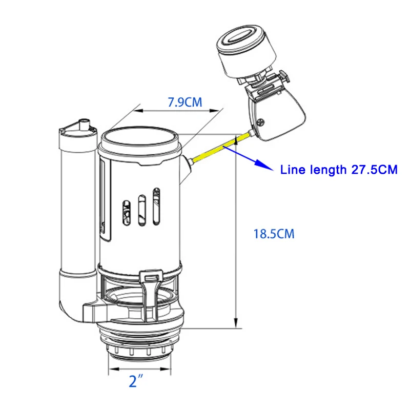 Thumbnail 3 - #12 Latest Toilet Flush Valves Offers