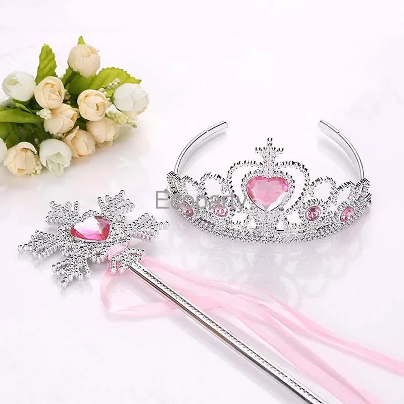 Neue Mädchen Prinzessin Krone Haar Zubehör Braut Crown Kristall Diamant Tiara Hoop Stirnband Haar Bands Für Kinder Party Haarbänder