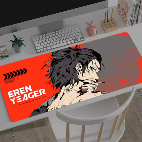 Gaming Mousepad A-attack on Titan Anime Mouse Mat Office Gamer Computer Mouse Pad HD Print Desk Mat PC carpet Large Mousepad