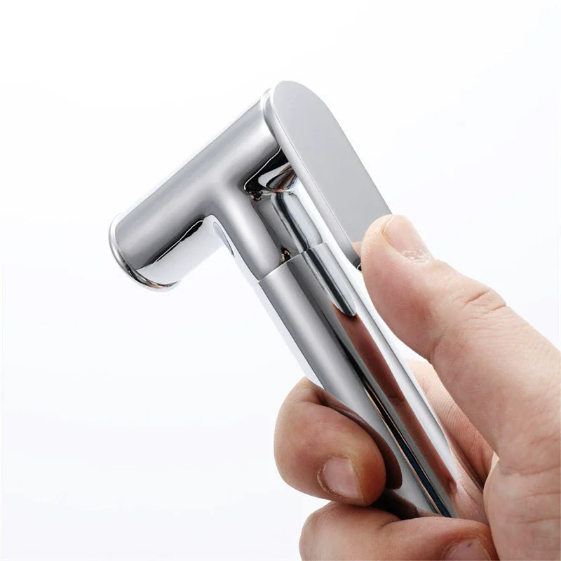 Rociador de bidé clásico de aleación de zinc dorado, cabezal de ducha para baño con manguera, pistola de alta presión para inodoro, accesorio de baño